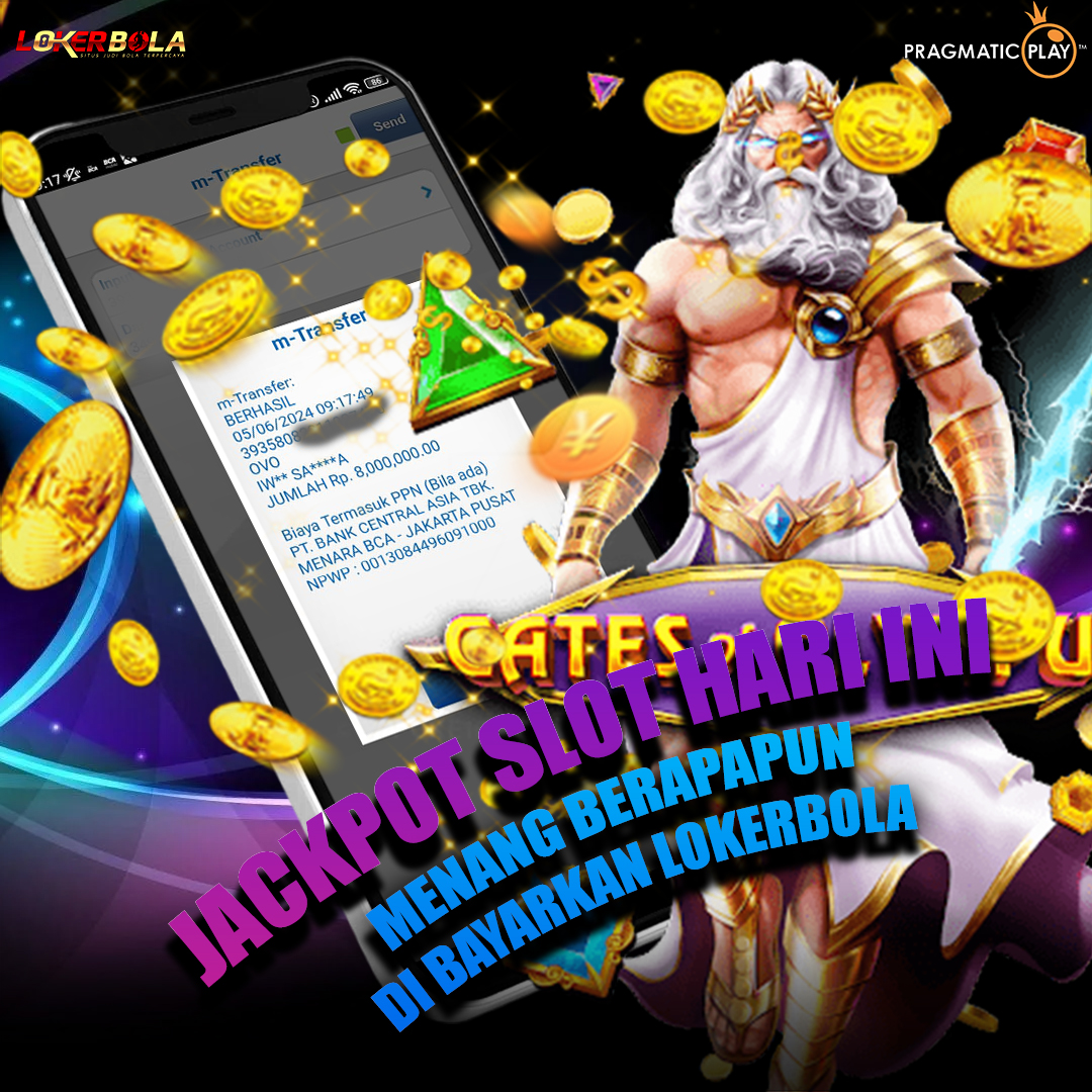 Jackpot Kemenangan Gates Of Olympus 05 Juni 2024