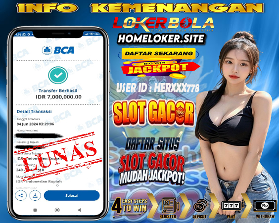 INFO KEMENANGAN LOKER BOLA 04 JUNI 2024