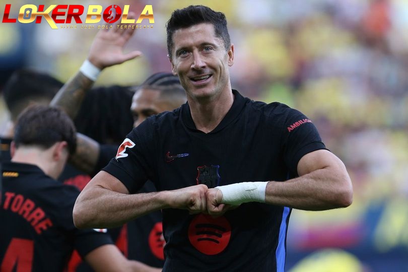 Man of the Match Villarreal vs Barcelona: Robert Lewandowski